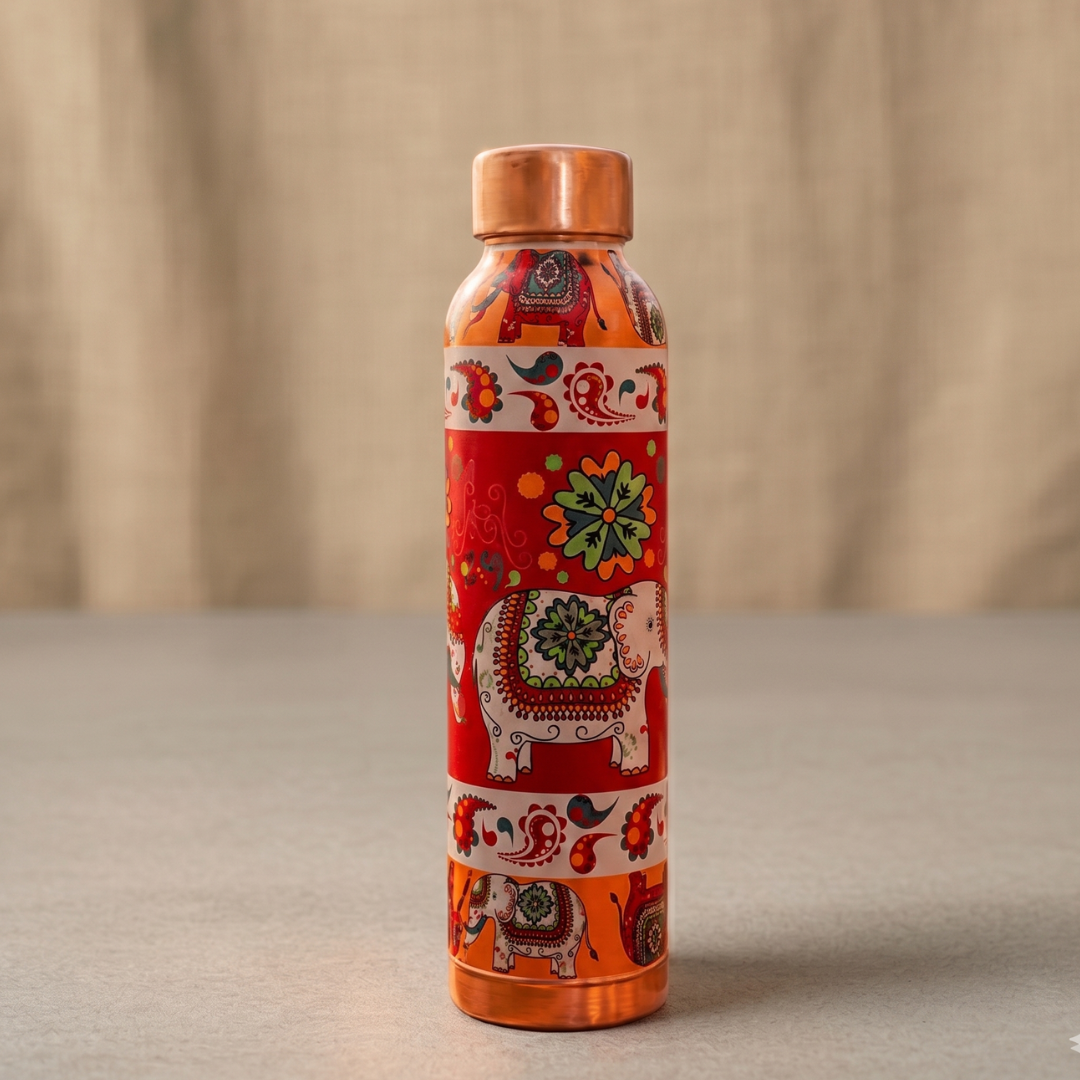 Printed Copper Bottle