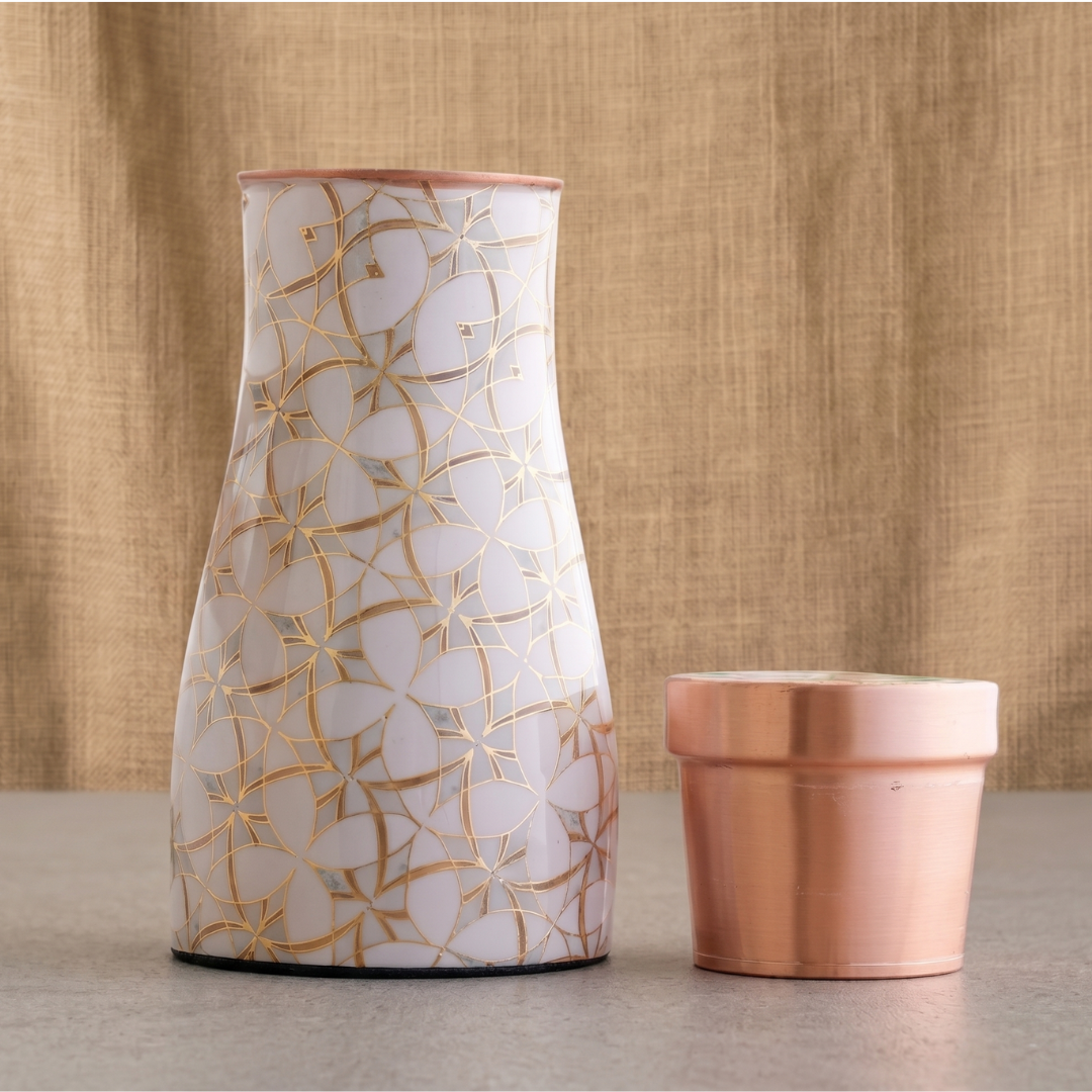 Printed Copper Bedroom Bottle