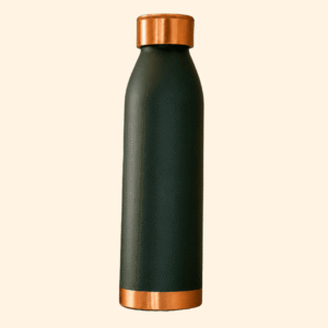pure copper bottle in green